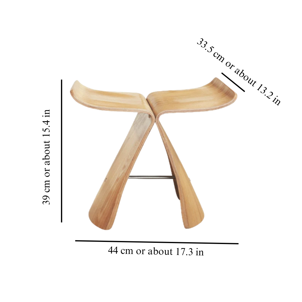Moderny - Danish Butterfly Table: Ash Log - PMA Store at the Portland Museum of Art, Maine