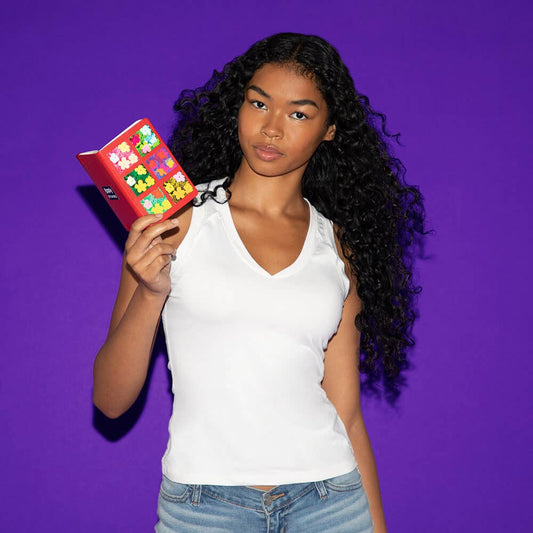 Flowers by Andy Warhol - Sheet of 9 Kiss-Cut Stickers - PMA Store at the Portland Museum of Art, Maine