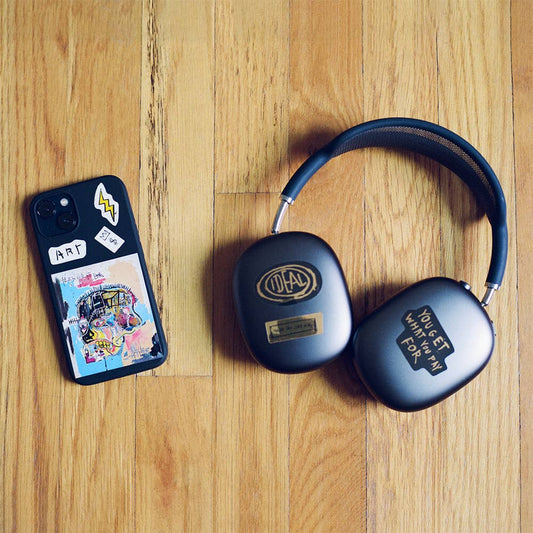 Apply Stickers - Skull by Basquiat - Die-Cut Sticker - PMA Store at the Portland Museum of Art, Maine