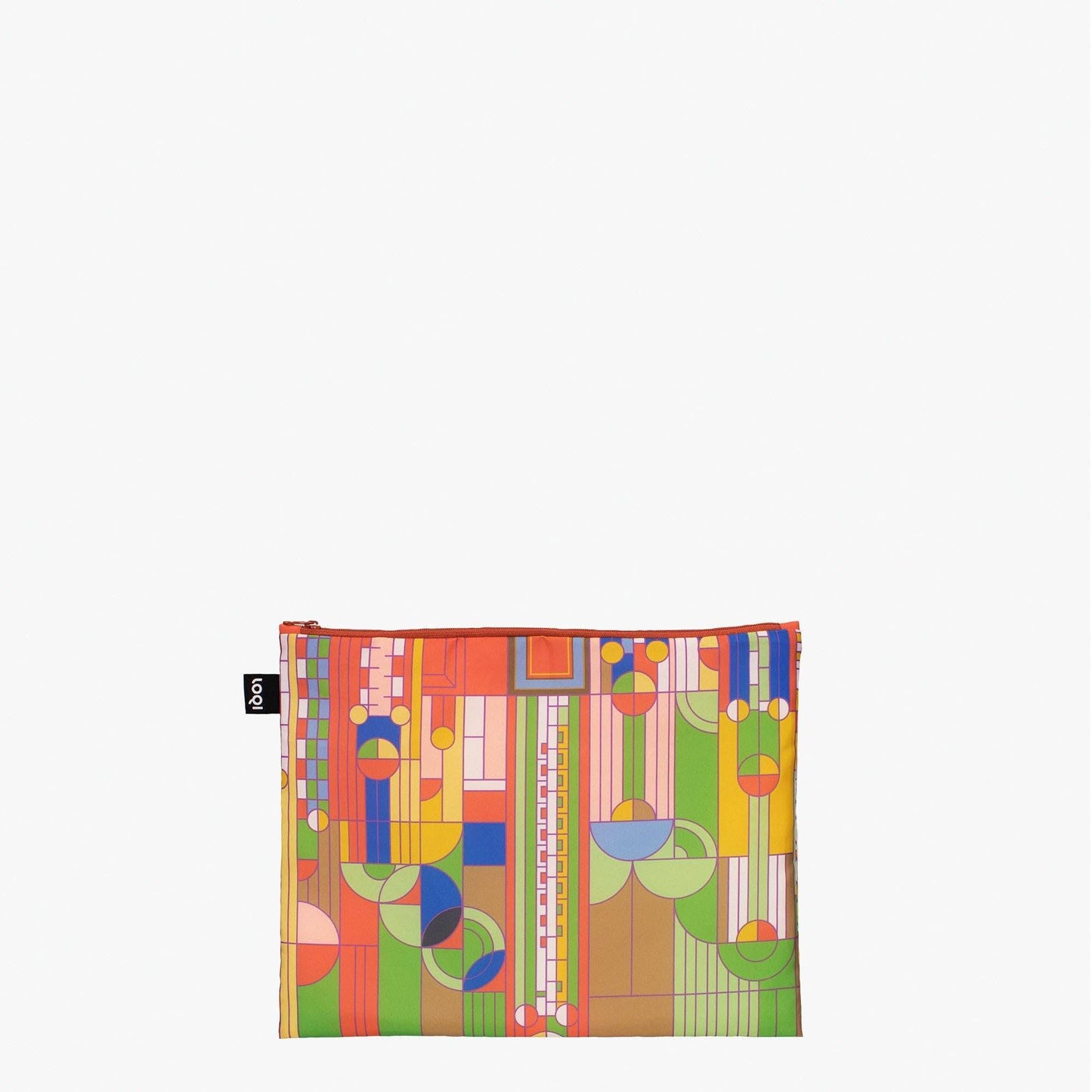 LOQI LLC - FRANK LLOYD WRIGHT Recycled Zip Pockets - PMA Store at the Portland Museum of Art, Maine