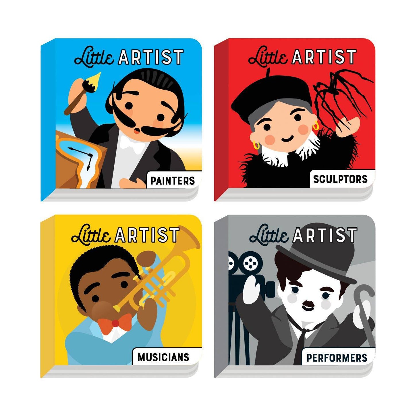 Chronicle Books - Little Artist Board Book Set - PMA Store at the Portland Museum of Art, Maine