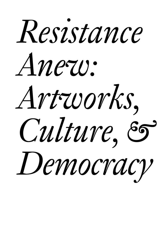 ARTBOOK | D.A.P. - Resistance Anew - PMA Store at the Portland Museum of Art, Maine