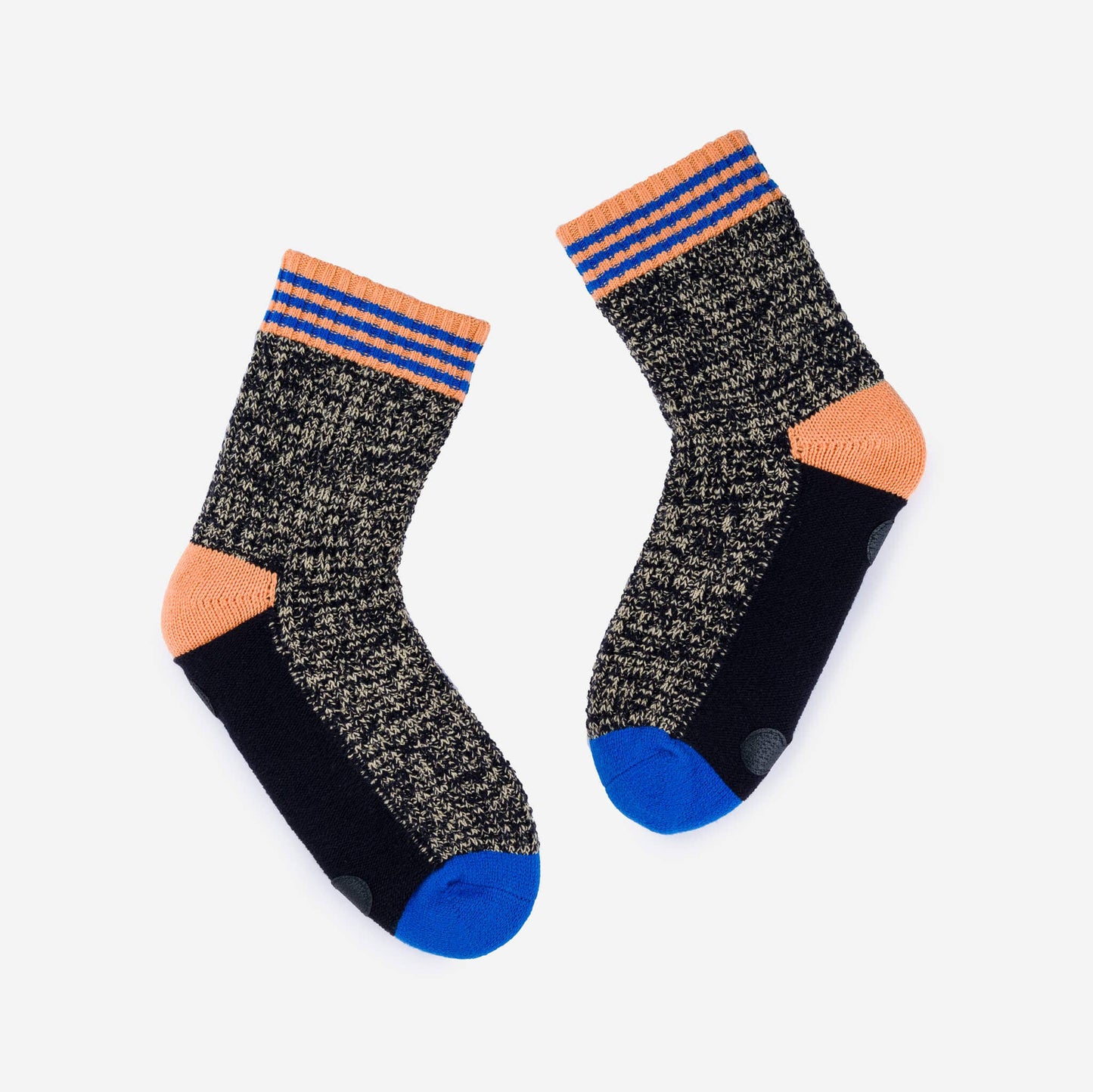 Varsity Knit House Socks: Golden Olive / S/M - W 6-9<br>M 5-7.5 - PMA Store at the Portland Museum of Art, Maine