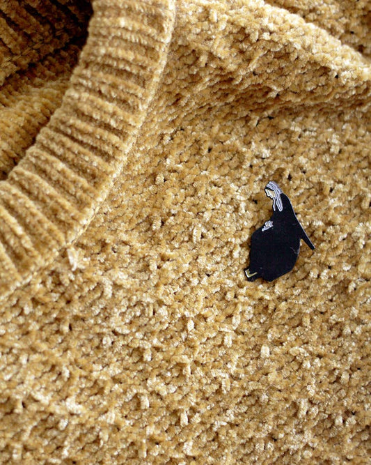 Pin Museum - Arrangement in Grey and Black No.1 • Enamel Pin - PMA Store at the Portland Museum of Art, Maine