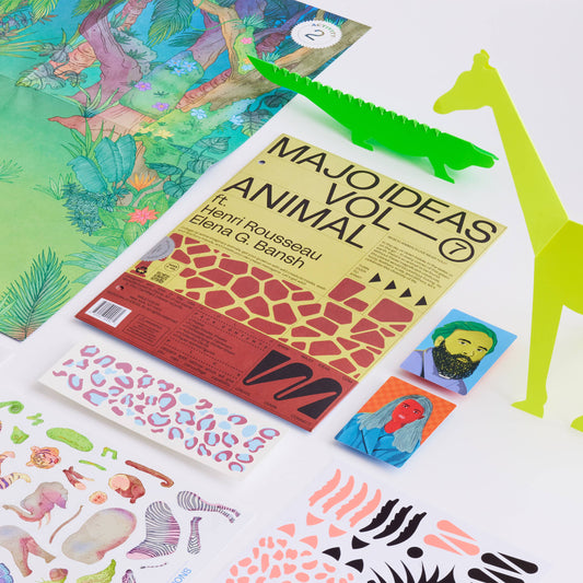 VOL ⑦ — ANIMAL Sticker Based Art Pack - PMA Store at the Portland Museum of Art, Maine