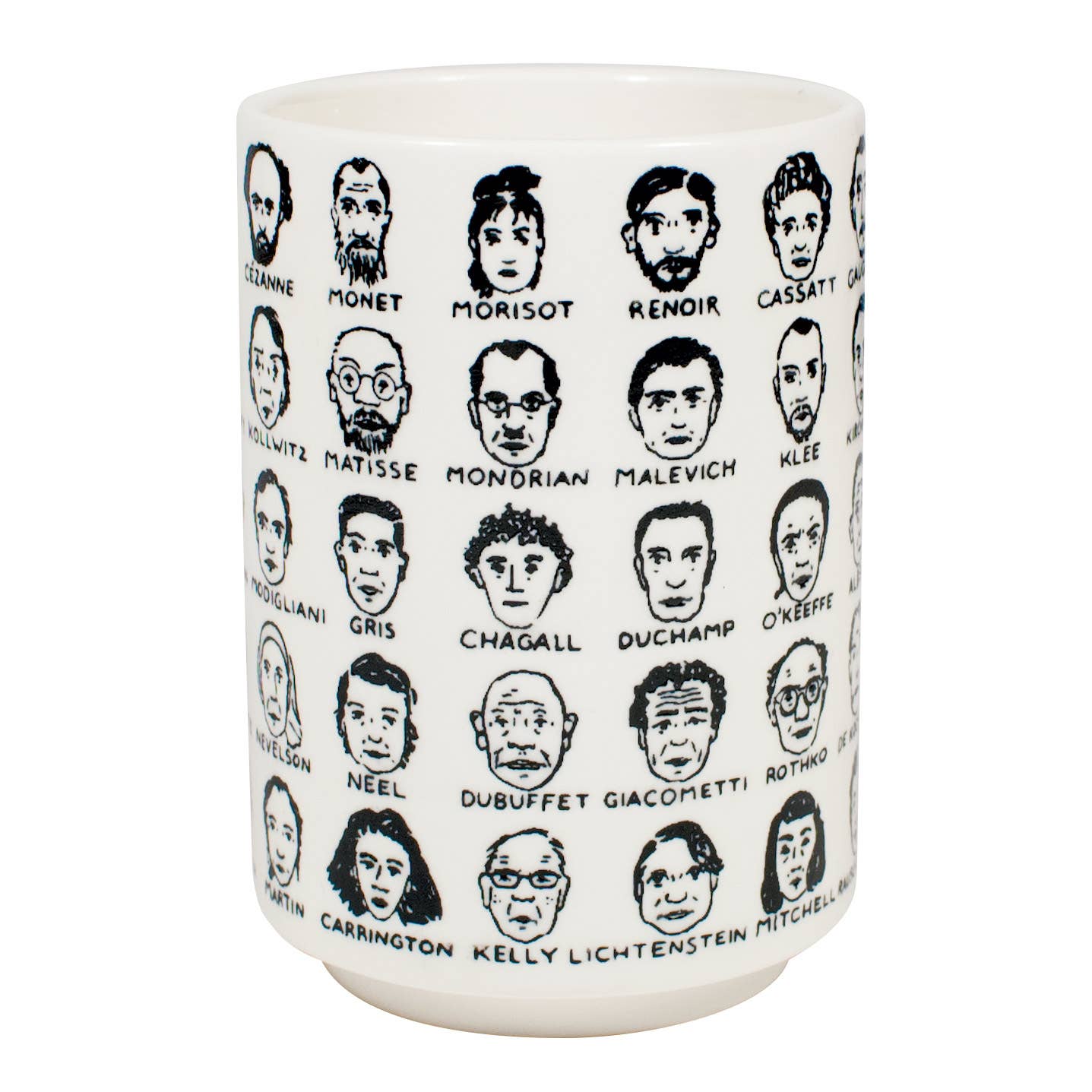 Unemployed Philosophers Guild - Modern Artists Coffee Mug - PMA Store at the Portland Museum of Art, Maine