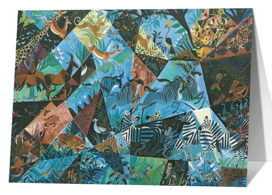 Blue Savanna, 1978 by Dahlov Ipcar - PMA Store at the Portland Museum of Art, Maine