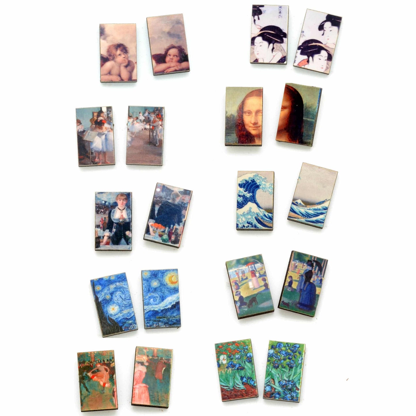Famous Painting Stud Earrings - PMA Store at the Portland Museum of Art, Maine