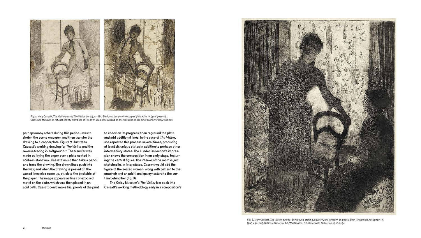 Inside Out: The Prints of Mary Cassatt Ed: Shalini Le Gall (b-mono, D) - PMA Store at the Portland Museum of Art, Maine