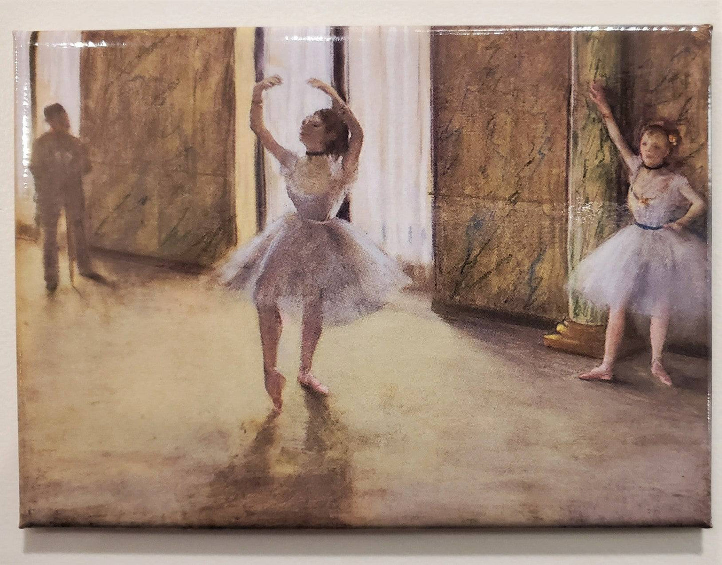 The Dancing Lesson by Edgar Degas Magnet - PMA Store at the Portland Museum of Art, Maine