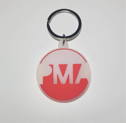 Keychain: PMA Logo Silicone - PMA Store at the Portland Museum of Art, Maine
