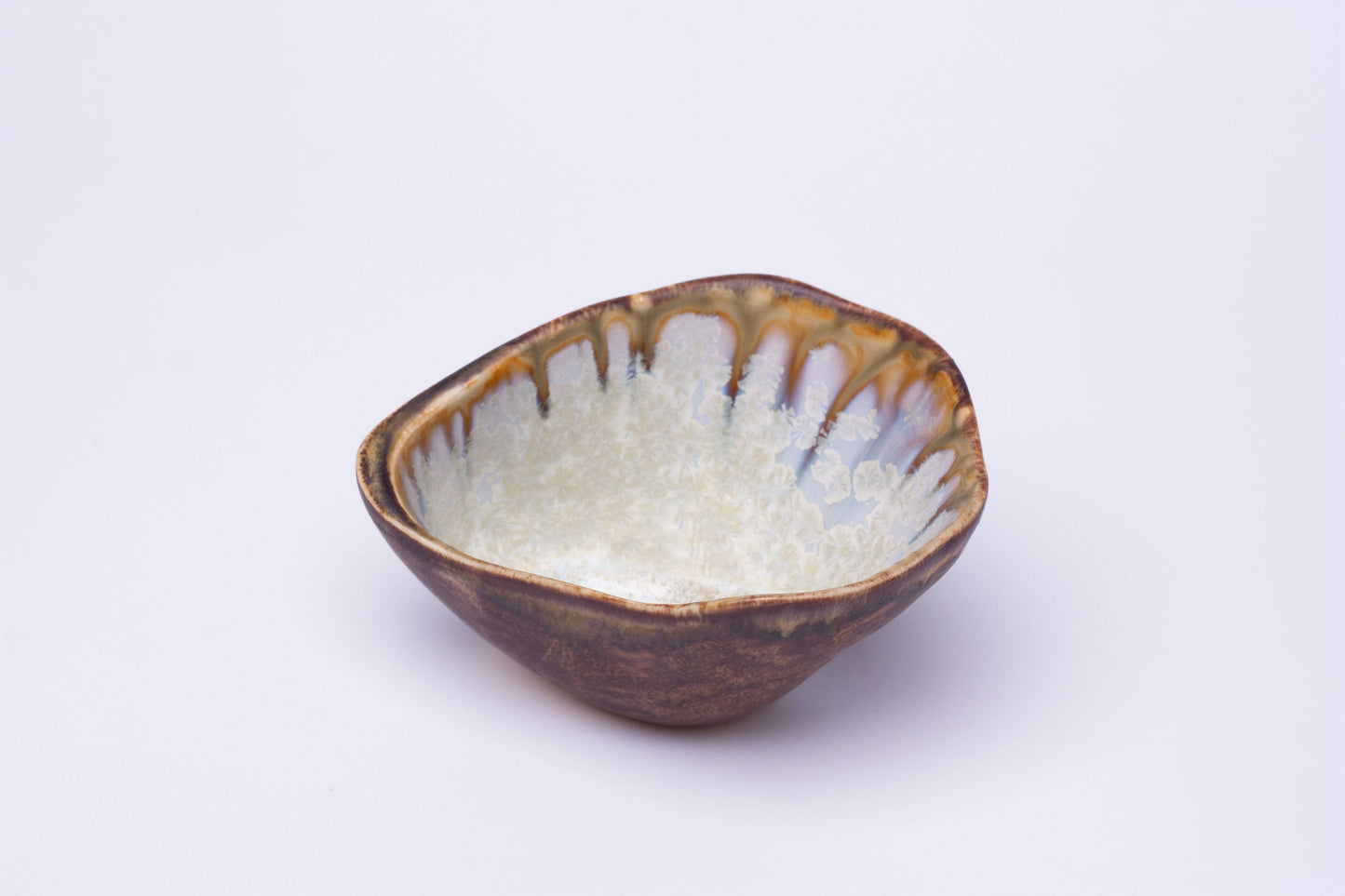 Alison Evans Ceramics - Oyster Sauce Bowl: Abalone & Tortoise