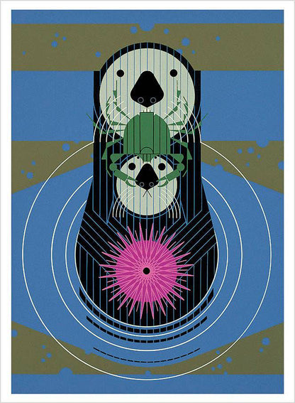 Pomegranate - Charley Harper: The Animal Kingdom Book of Postcards - PMA Store at the Portland Museum of Art, Maine