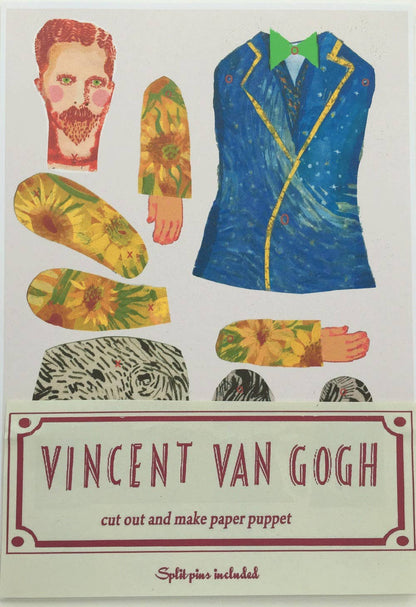 Vincent Cut and Make Puppet - PMA Store at the Portland Museum of Art, Maine