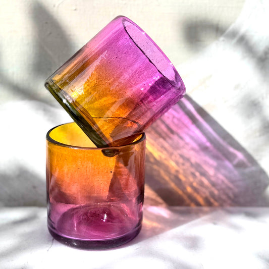 Hand Blown Wine Cocktail Glass - Amarosa - 2 sizes: Small - PMA Store at the Portland Museum of Art, Maine