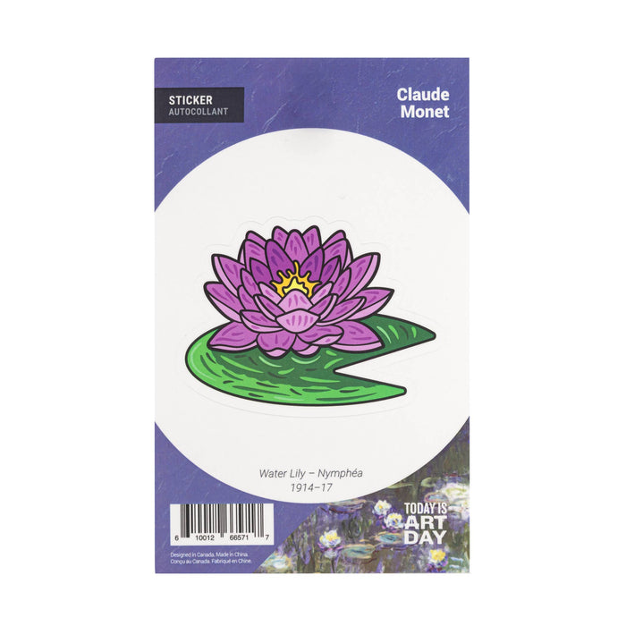 Today is Art Day - Sticker - Water Lily - Monet