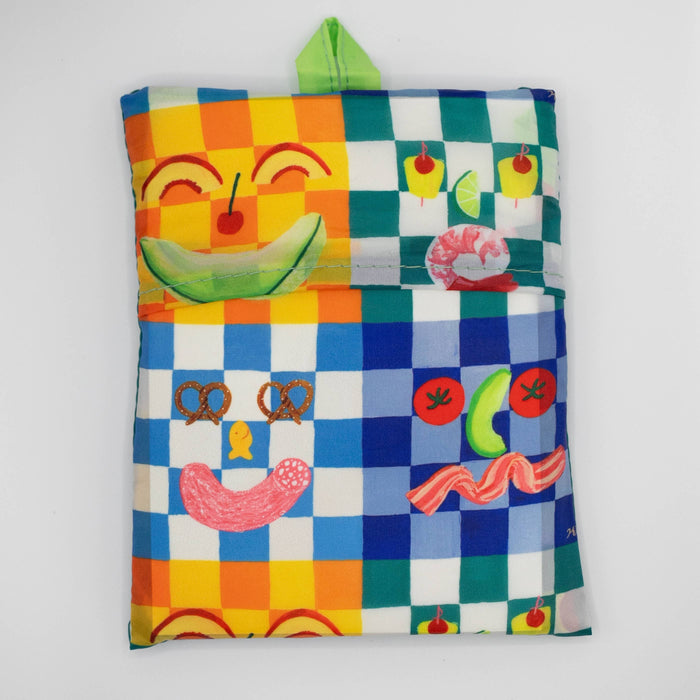 Yellow Owl Workshop - Picnic Art Sack by Kristina Micotti - Reusable Tote Bag