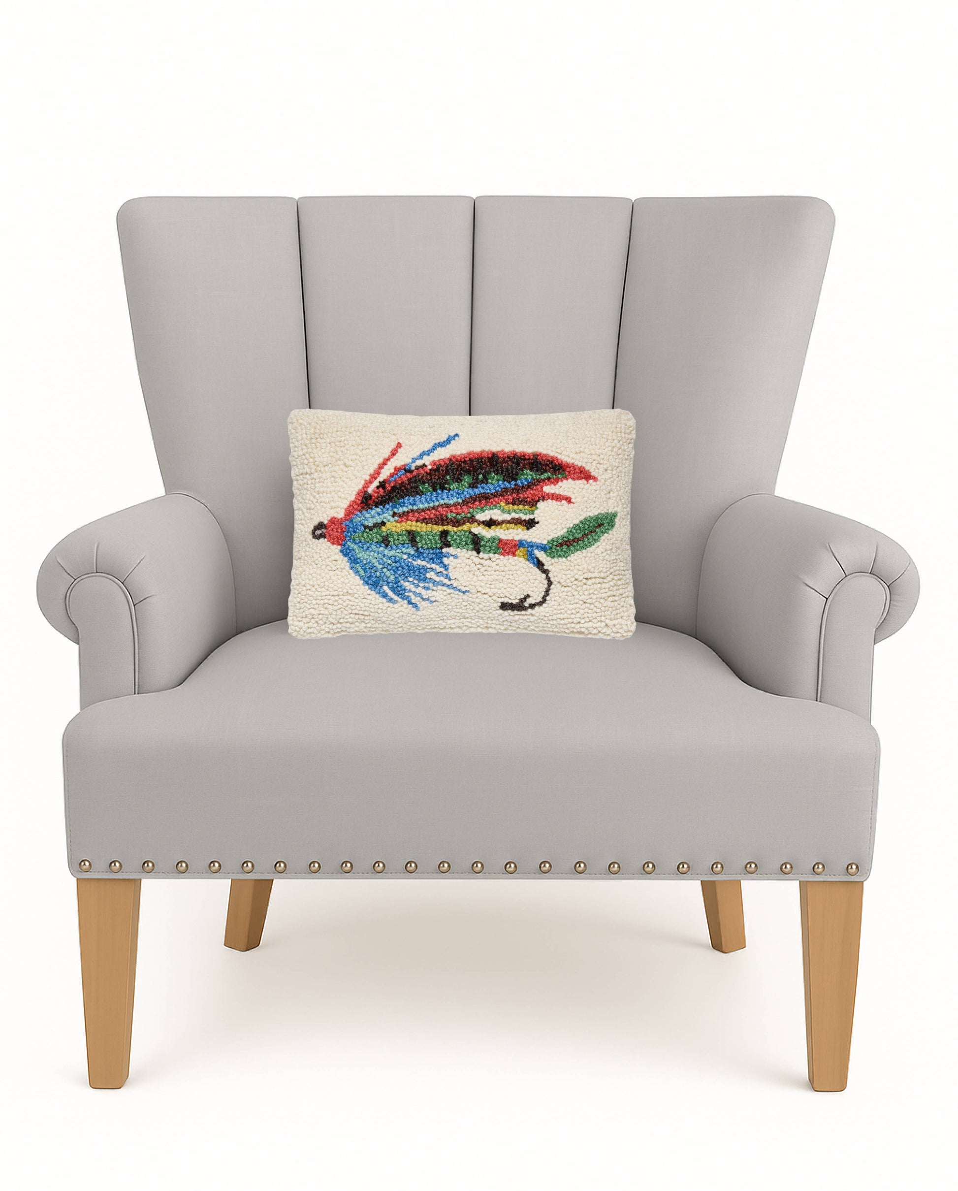 Peking Handicraft - Fishing Lure Hook Pillow - PMA Store at the Portland Museum of Art, Maine