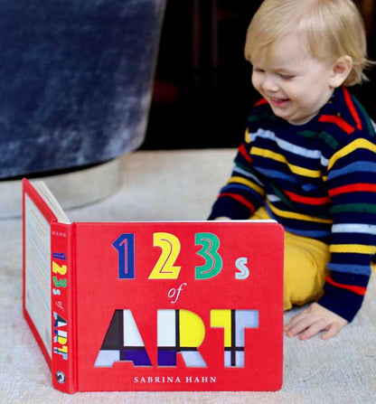 Simon & Schuster - 123s of Art by Sabrina Hahn: Board Books; 48 pages / English - PMA Store at the Portland Museum of Art, Maine