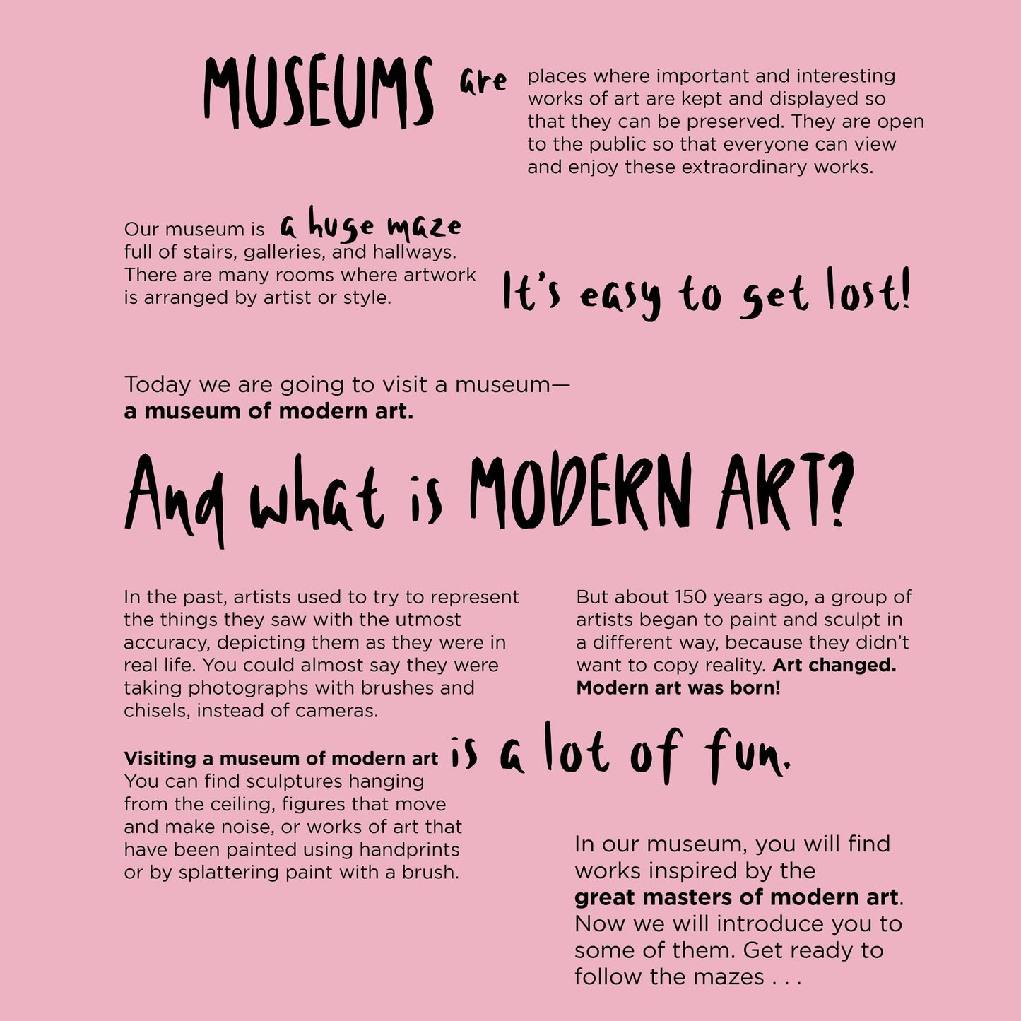 Schiffer Publishing - Let's Go to the Museum: A Modern Art Adventure Maze - PMA Store at the Portland Museum of Art, Maine