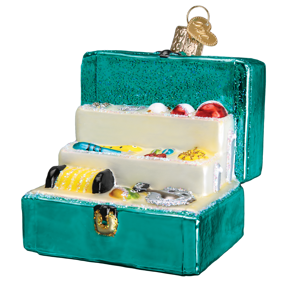 Old World Christmas - Tackle Box Ornament - PMA Store at the Portland Museum of Art, Maine