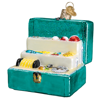 Old World Christmas - Tackle Box Ornament - PMA Store at the Portland Museum of Art, Maine