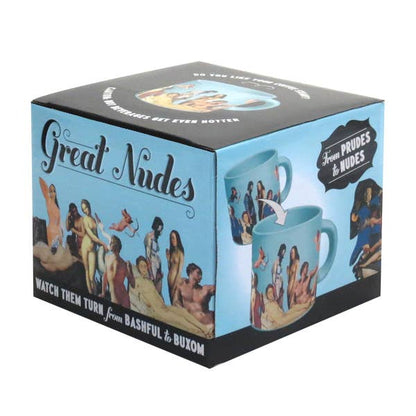 Unemployed Philosophers Guild - Great Nudes of Art Heat-Changing Coffee Mug - PMA Store at the Portland Museum of Art, Maine