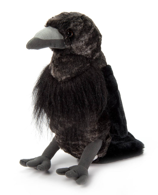 The Petting Zoo - Wild Onez Raven medium 12" - PMA Store at the Portland Museum of Art, Maine