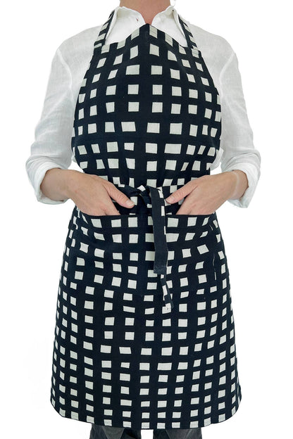 See Design - Apron: Small Totem Orange/Yellow - PMA Store at the Portland Museum of Art, Maine
