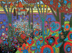 Pomegranate - Darlene Kulig: Outside Vienna 1000-Piece Jigsaw Puzzle - PMA Store at the Portland Museum of Art, Maine