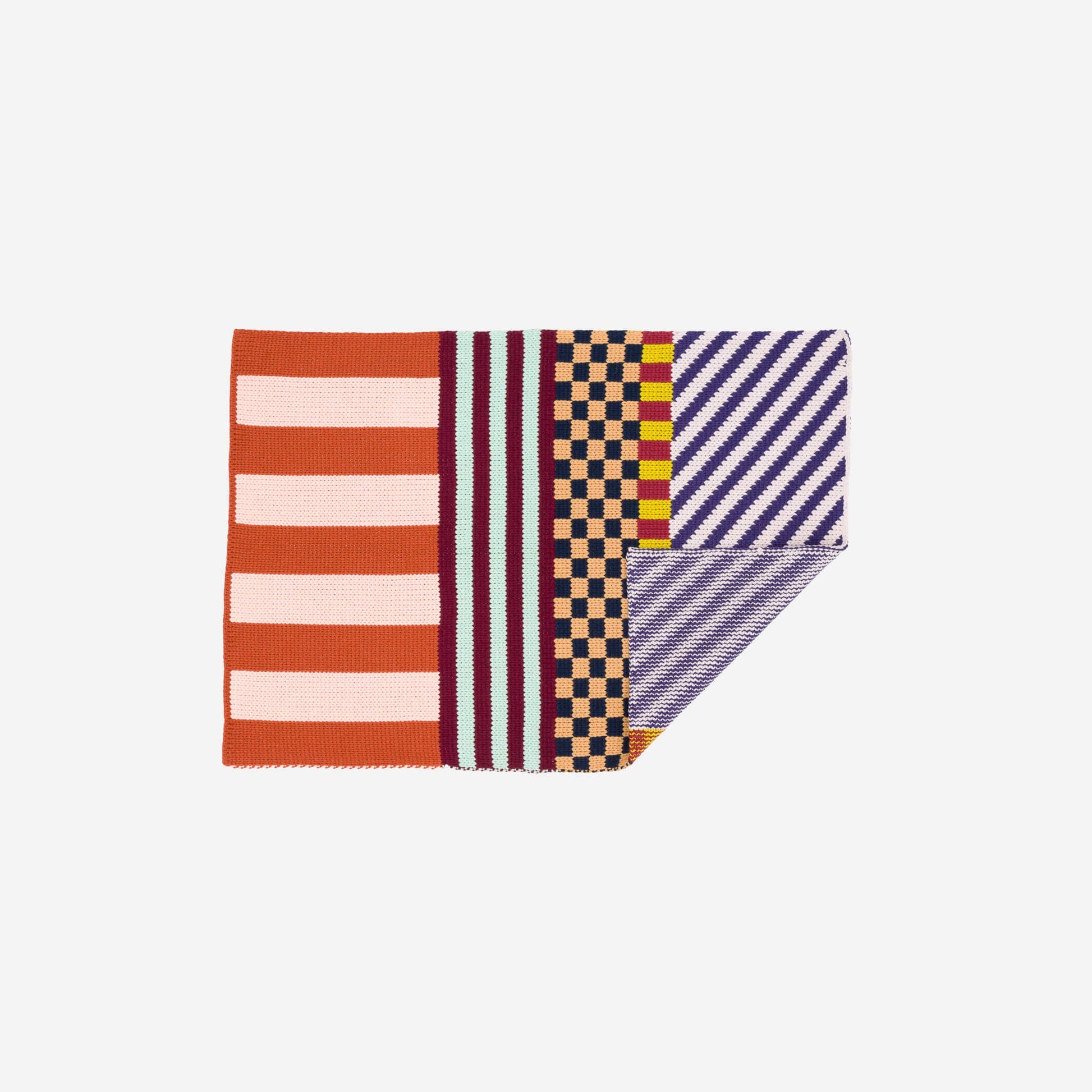 Pattern Patch Mini Rug: Rainbow - PMA Store at the Portland Museum of Art, Maine