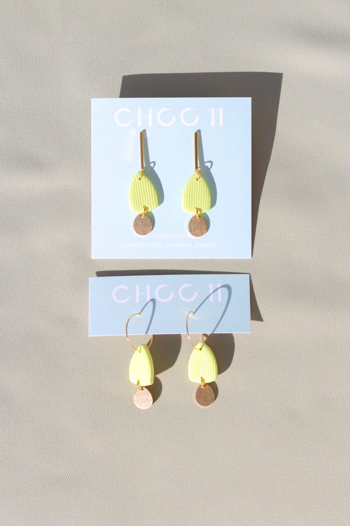 BONNIE EARRING: Lavender / Bar posts - PMA Store at the Portland Museum of Art, Maine