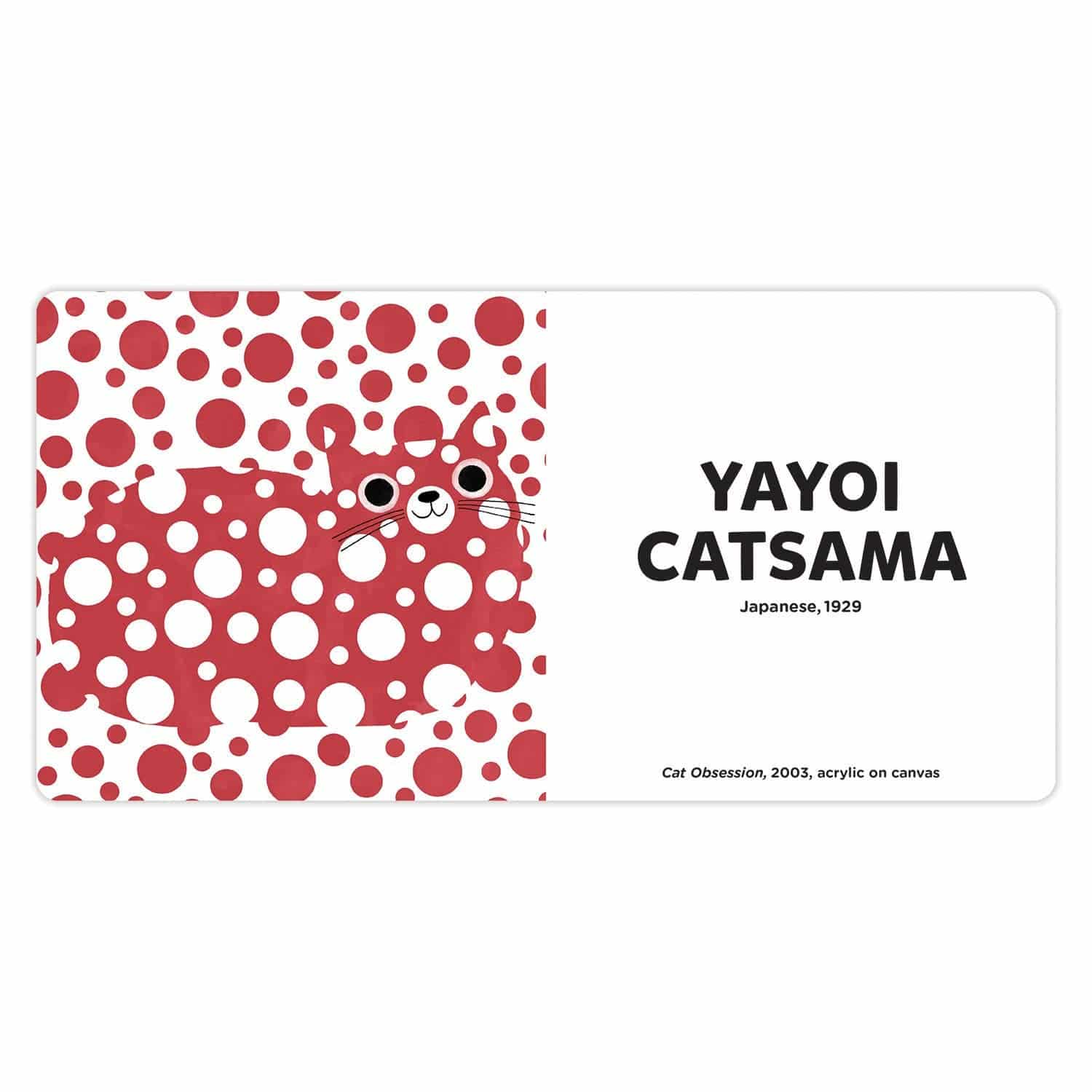 Chronicle Books - Artsy Cats Board Book - PMA Store at the Portland Museum of Art, Maine