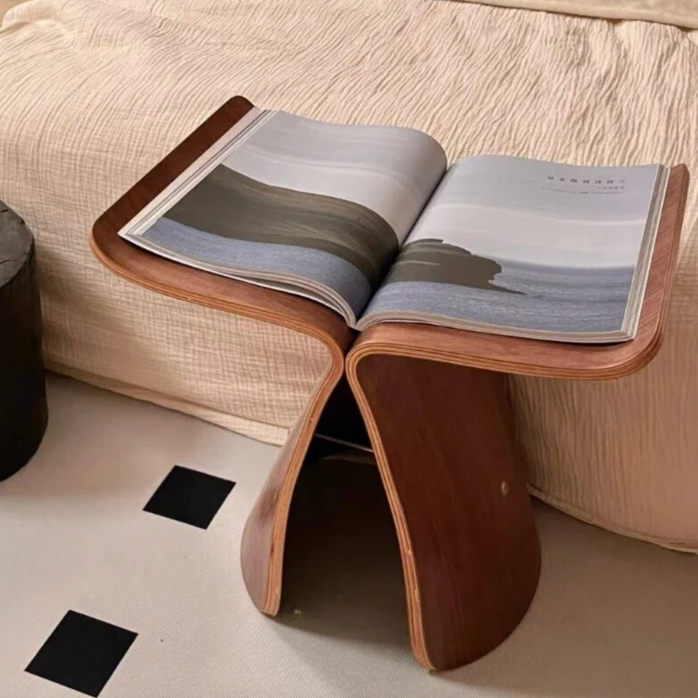 Moderny - Danish Butterfly Table: Ash Log - PMA Store at the Portland Museum of Art, Maine