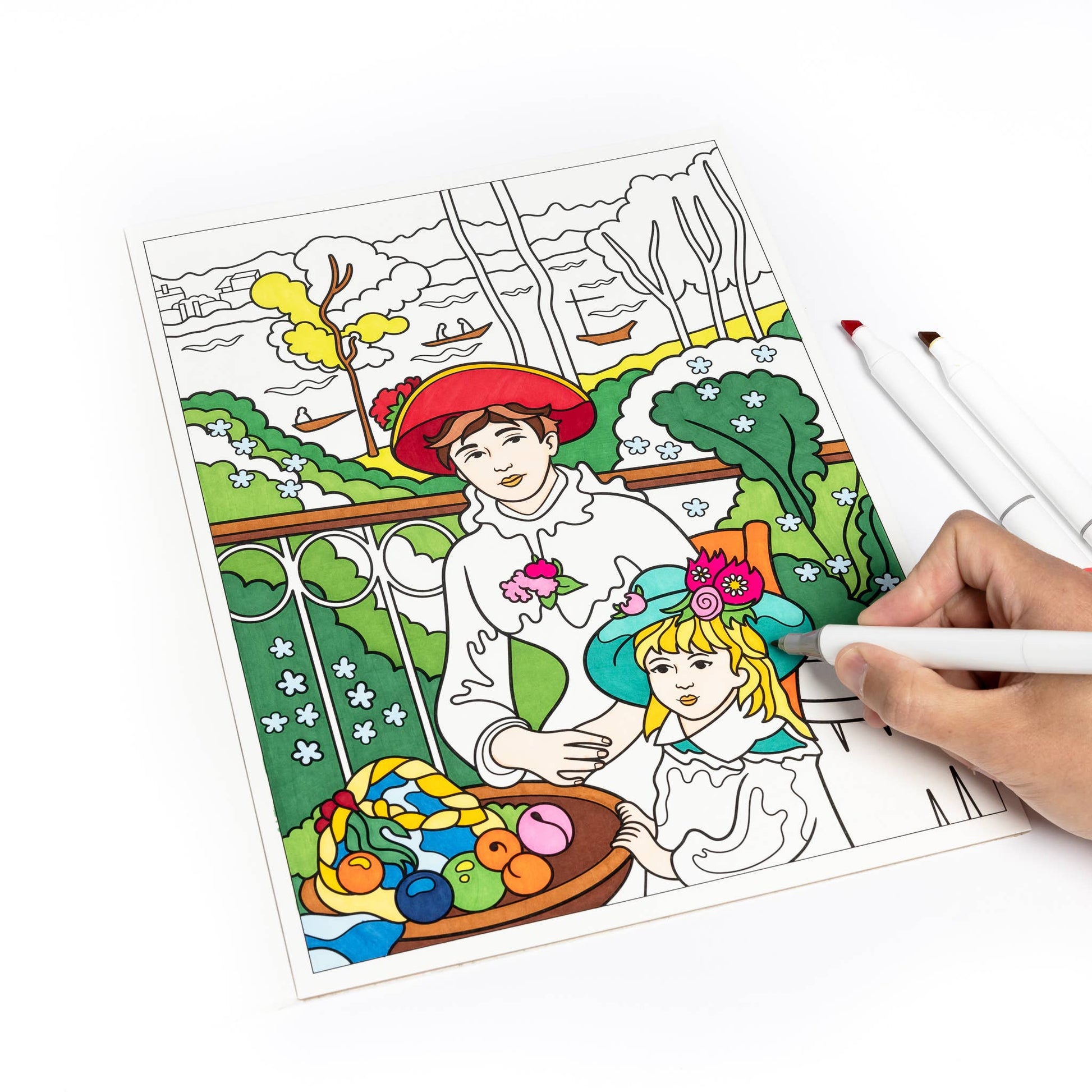 Today is Art Day - Coloring Book - Impressionism - PMA Store at the Portland Museum of Art, Maine