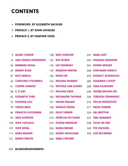 Schiffer Publishing - 50 Contemporary Women Artists - PMA Store at the Portland Museum of Art, Maine