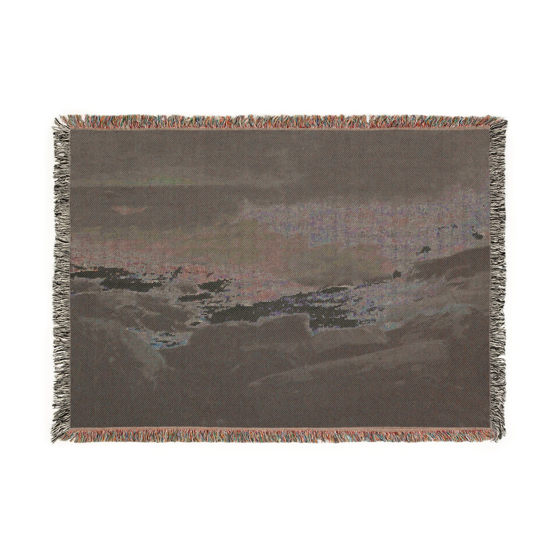 Winslow Homer Weather Beaten Woven Blanket – Cozy Ocean-Inspired Decor for Beach Lovers - PMA Store at the Portland Museum of Art, Maine