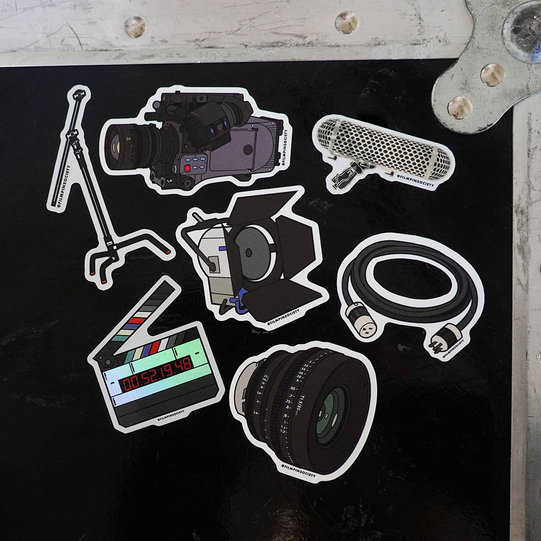 Film Production Sticker Pack - PMA Store at the Portland Museum of Art, Maine