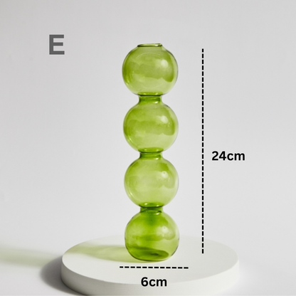 Lime Green Candlestick Holder | Flower Vase: J - PMA Store at the Portland Museum of Art, Maine