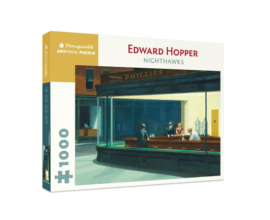 Pomegranate - Edward Hopper: Nighthawks 1000-Piece Jigsaw Puzzle - PMA Store at the Portland Museum of Art, Maine