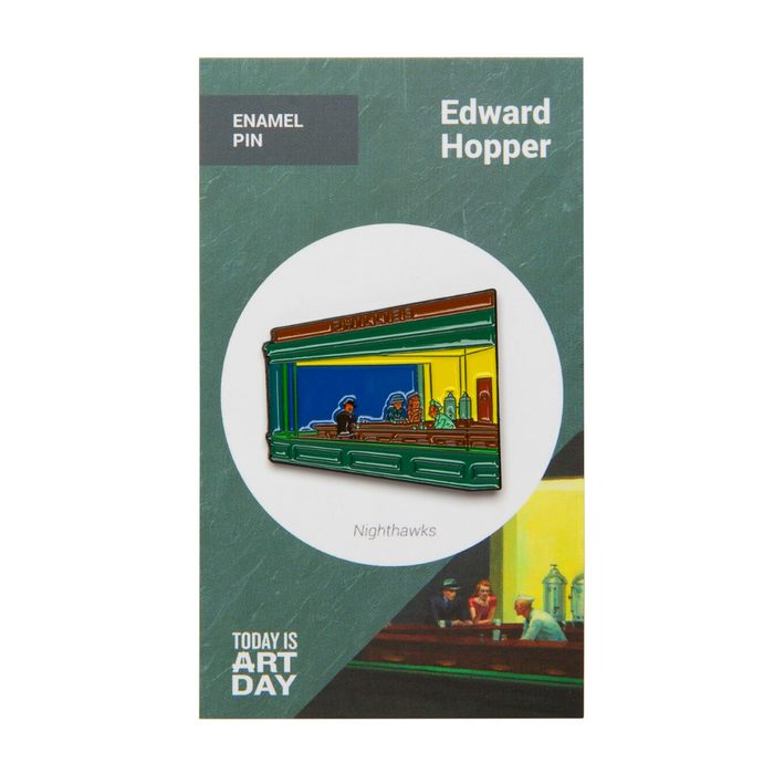 Today is Art Day - Nighthawks - Pin