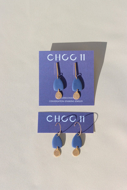 BONNIE EARRING: Lavender / Bar posts - PMA Store at the Portland Museum of Art, Maine