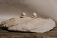 Sea Salt & Silver - White Pearl Stud Earrings: Small - PMA Store at the Portland Museum of Art, Maine