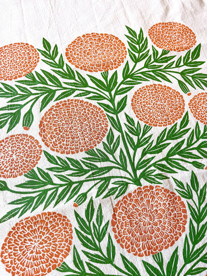 Katharine Watson - Marigold Tea Towel - PMA Store at the Portland Museum of Art, Maine