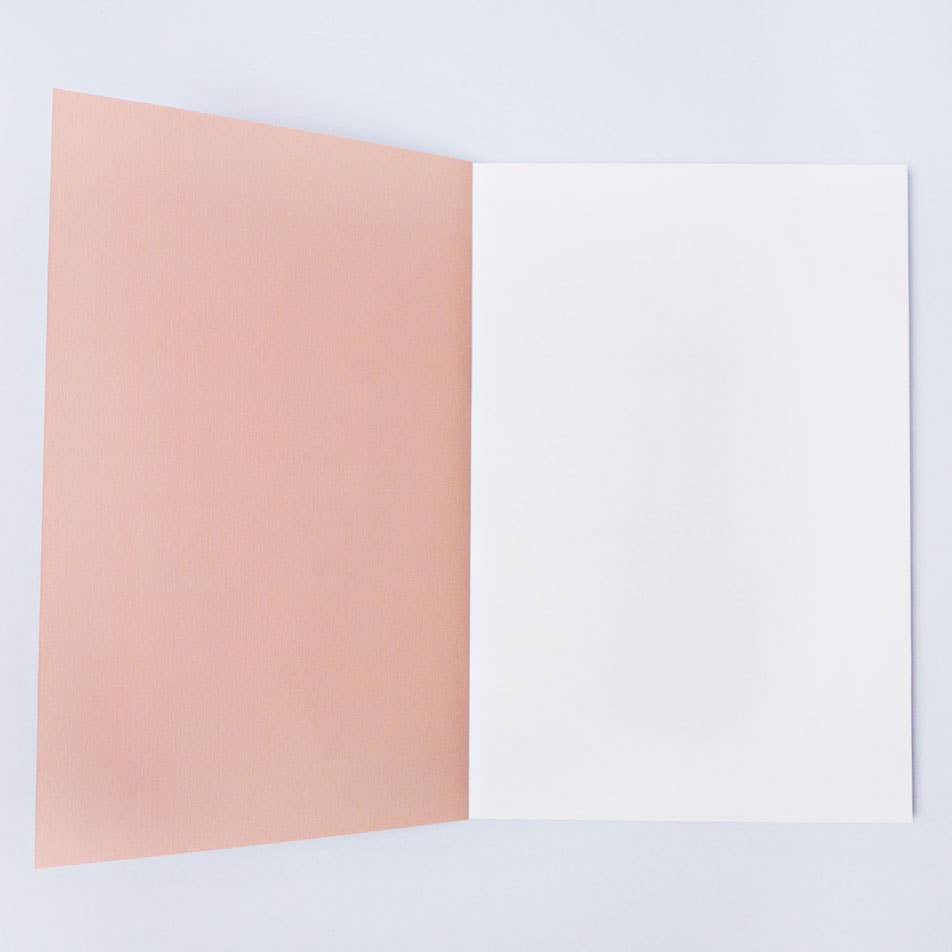 Burnt Peach Shadow Brush Lay Flat Notebook - PMA Store at the Portland Museum of Art, Maine
