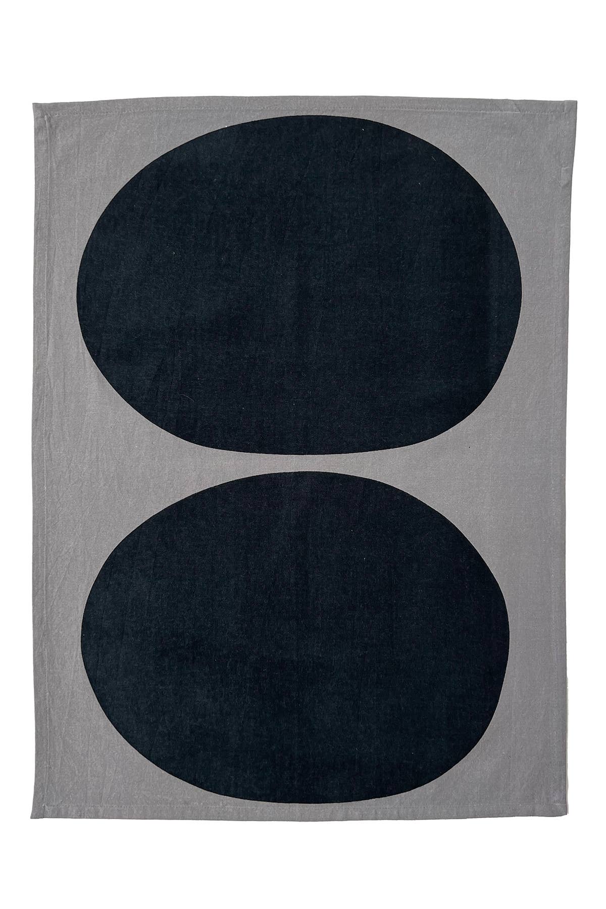 See Design - Tea Towels (Set of 2): Small Totem Aqua/Citron - PMA Store at the Portland Museum of Art, Maine