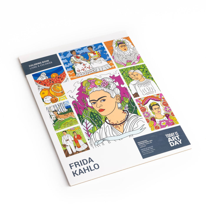 Today is Art Day - Coloring Book - Frida Kahlo