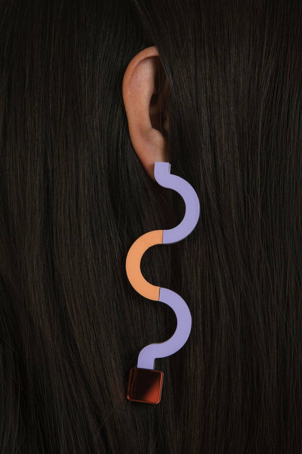 Pamela Coromoto - NEW Memphis Statement Earrings - Bold & unforgettable: Electric Blue