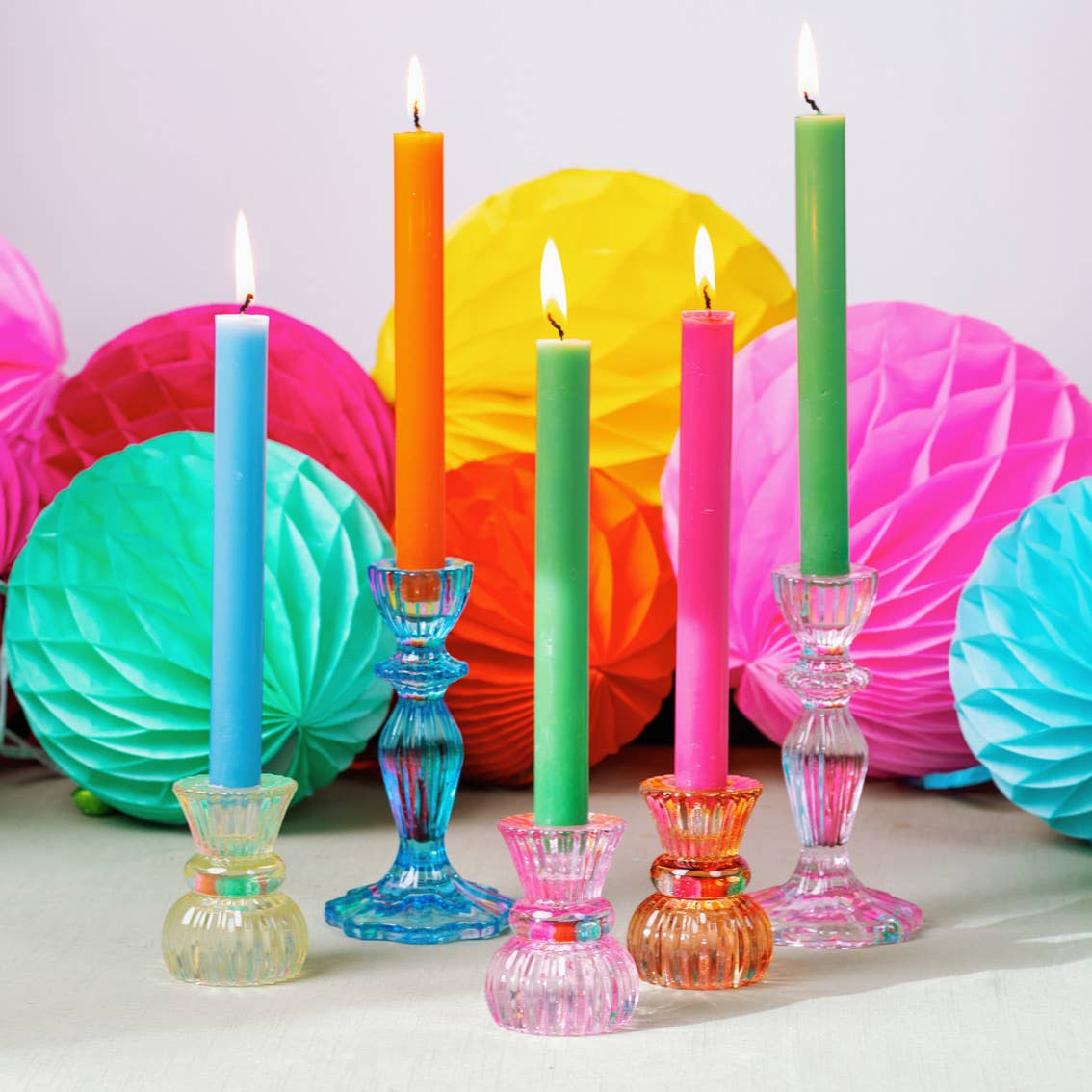 Small Glass Candle Holder | Summer | Gifts | - PMA Store at the Portland Museum of Art, Maine