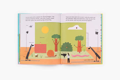 Simon & Schuster - I Am an Artist (Books for Kids, Art for Kids, Art Book) by Doro Globus: Hardcover; 40 pages / English - PMA Store at the Portland Museum of Art, Maine